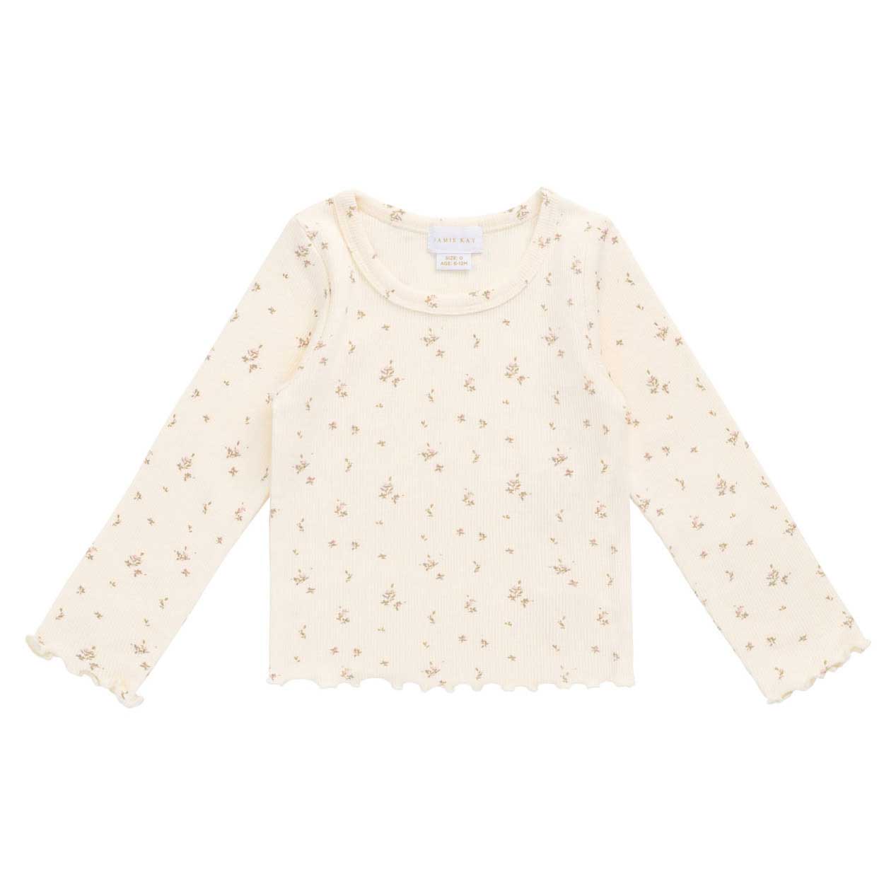 Jamie Kay Organic Cotton Fine Rib Agathe Top